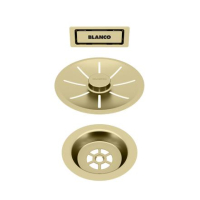  Набір декоративних елементів C-overflow та InFino у кольорі satin gold (одна чаша) Blanco