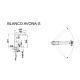 Змішувач Blanco AVONA-S хром