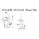 Змішувач Blanco CATRIS-S Flexo Filter хром
