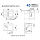 Blanco METRA 45 S SILGRANIT