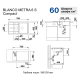 Blanco METRA 6 S Compact SILGRANIT