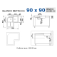 Blanco METRA 9 Е SILGRANIT 