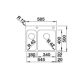 Blanco  SOLIS 340/180-IF/A