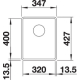Blanco SUBLINE 320-F SILGRANIT
