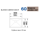 Blanco ZEROX 550-IF