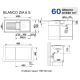 Blanco ZIA 6 S SILGRANIT
