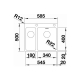 Blanco ANDANO 340/180-IF/A