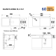 Blanco ADIRA XL 6 S-F SILGRANIT