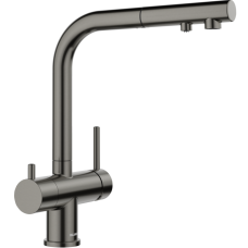 Змішувач Blanco FONTAS-S II satin dark steel